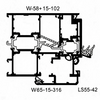 SISTEMA PER PORTE E FINESTRE  W55 PLUS